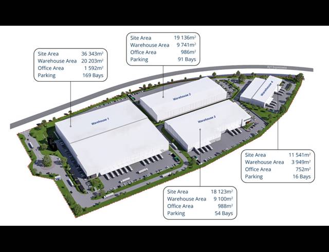 22,000M² WAREHOUSE TO LET IN POMONA